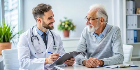 doctor and patient